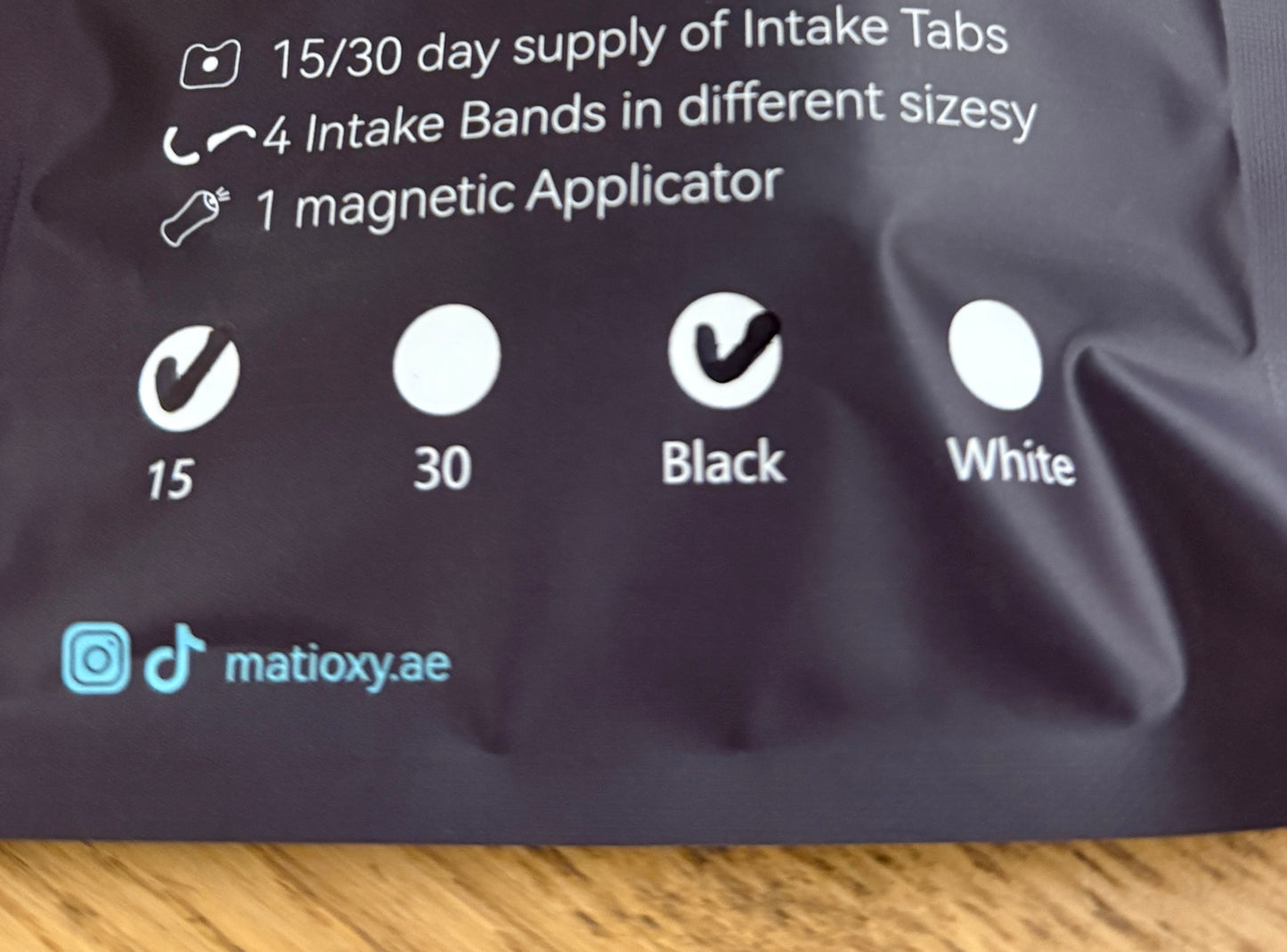 Nasal Nose Strip 15 days Black Colour